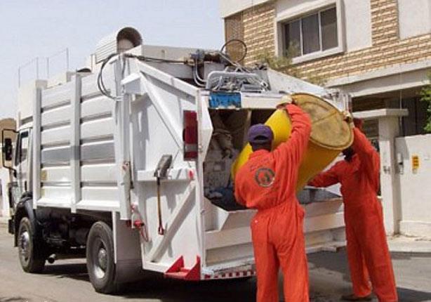  دهس عامل نظافة تحت عجلات مقطورة جمع القمامة  بكفر الشيخ 