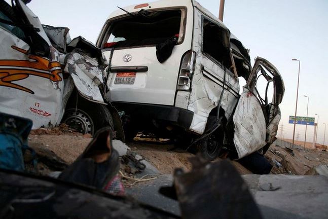 إصابة 9بإصابات متفرقة في عدة حوادث بكفر الشيخ اثنين حالتهما خطيرة  