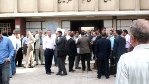  تشديدات أمنية أمام محكمة كفر الشيخ في أول أيام الترشح للانتخابات