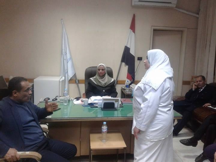  وكيلة وزارة الصحة بكفر الشيخ : تسكين الـ 23 ممرضه بمستشفى بيلا بنهاية أبريل القادم 