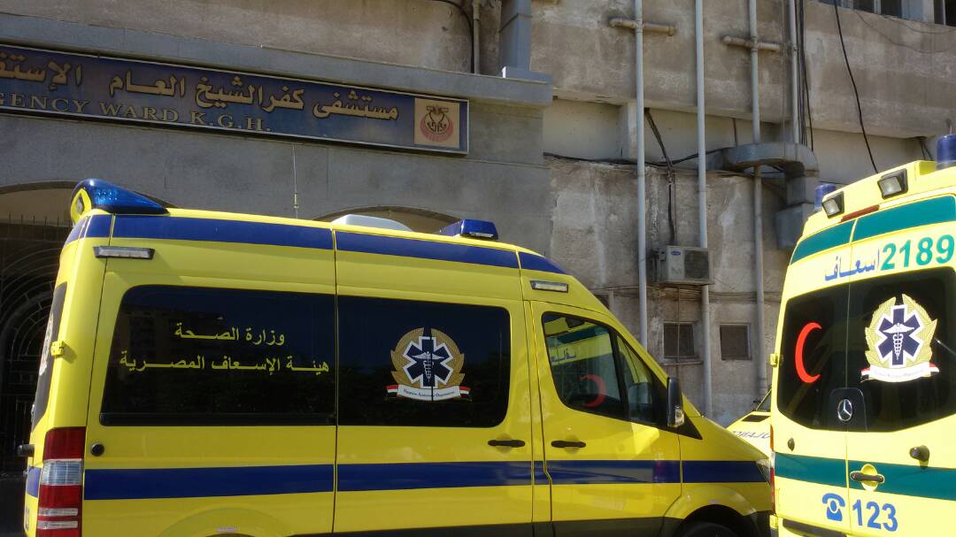  الجنزورى: اعلان حالة الطوارئ وانتشار 105سيارة اسعاف بالطرق وأمام الحدائق استعدادا للعيد بكفر الشيخ