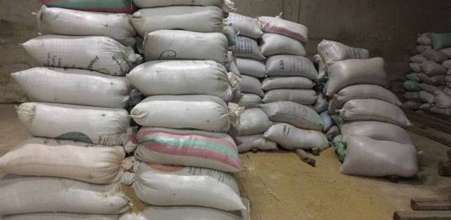  ضبط 75 طن أرز بأحد المخازن فى مركز الرياض كفر الشيخ