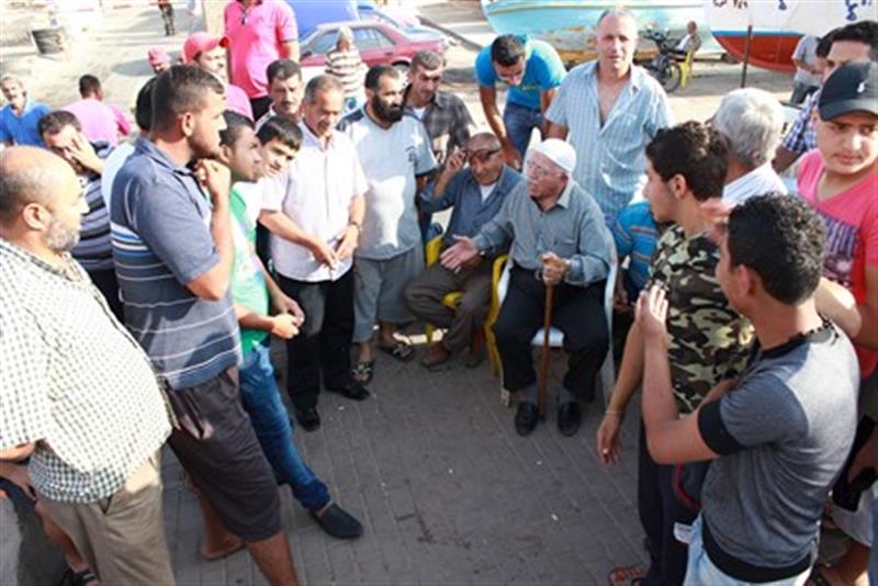  استمرار اضراب صيادىن البرلس لليوم الثالث  احتجاجًا على قرار وزير النقل