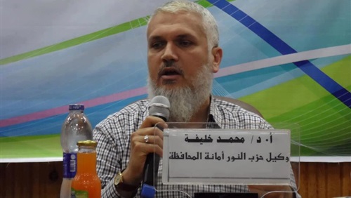 الدكتور محمد مصطفى خليفة، الأستاذ بمركز البحوث