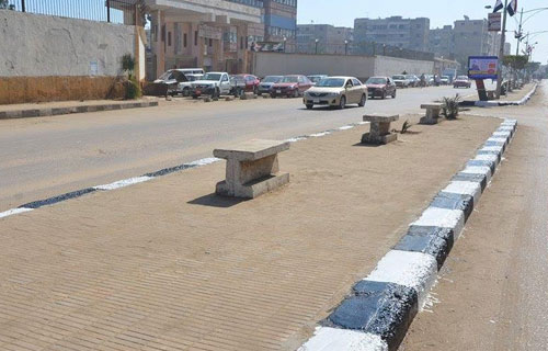  الهدوء يخيم على شوارع و ميادين محافظة كفر الشيخ 