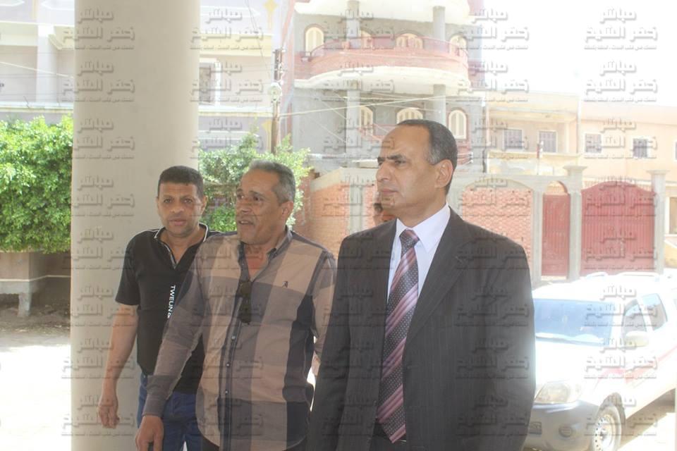  بالصور :  ‏جولة مفاجئة لرئيس مدينة دسوق لقرية كفر العرب‏