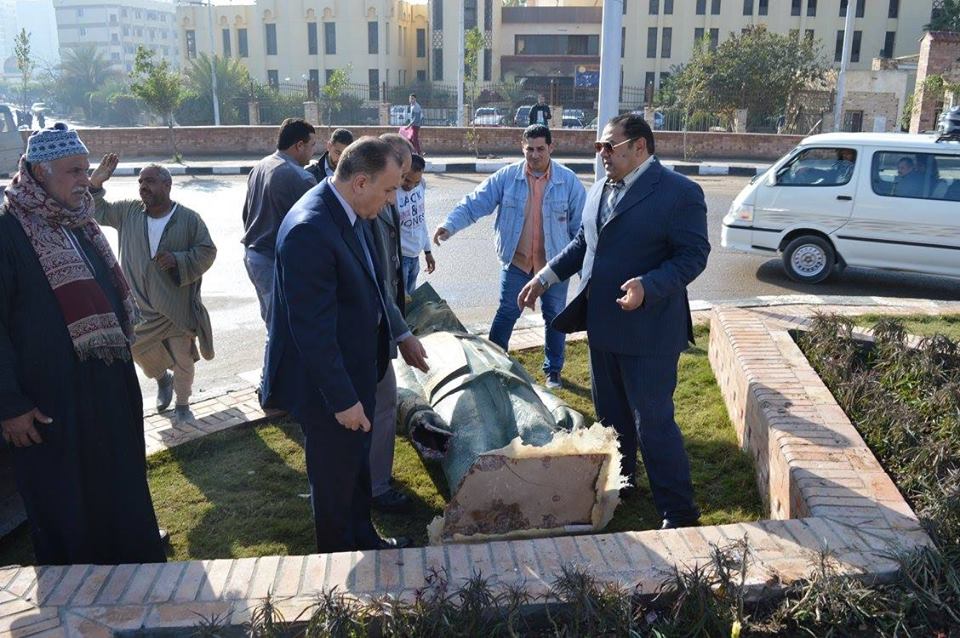  محافظ كفر الشيخ: الانتهاء من إعادة تركيب تمثال زويل أواخر الأسبوع الجارى