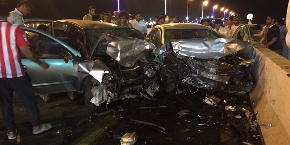 مصرع شخصين في حادث تصادم على الطريق الدولى بكفر الشيخ