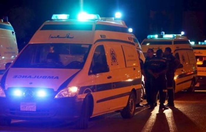 إصابة 4 أشخاص  في  انقلاب تروسيكل على الطريق الدولي بكفر الشيخ