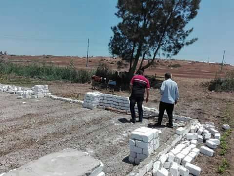  حملة مكبرة لإزالة التعديات على الأراضي الزراعية في سيدي سالم 