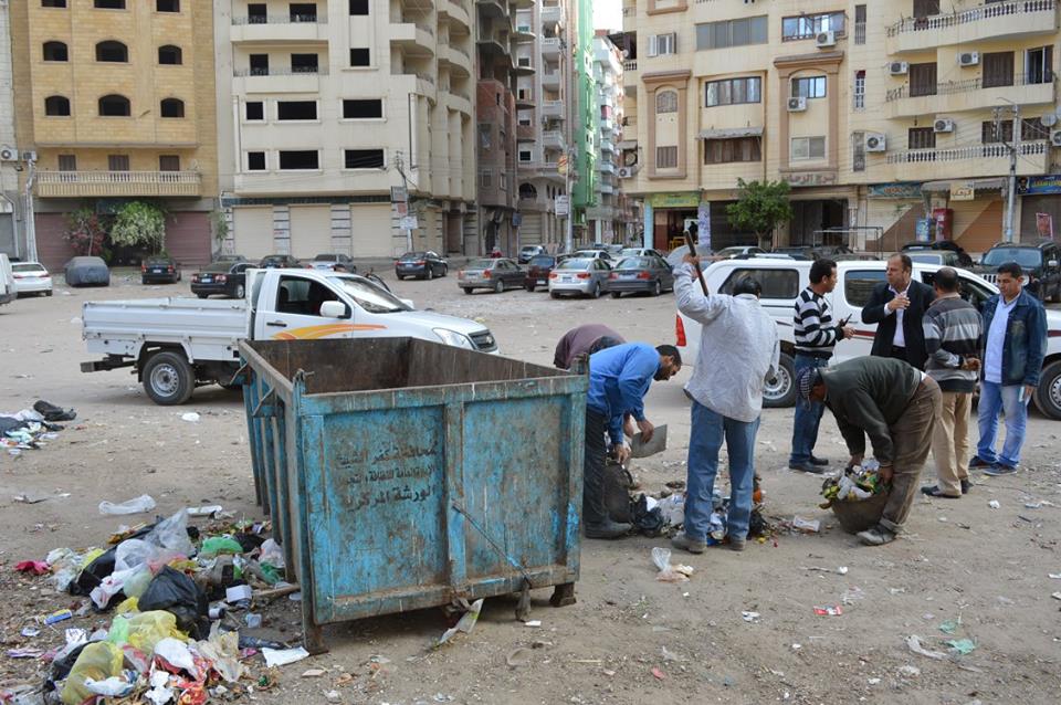  ‏مساعد محافظ كفر الشيخ يتفقد أعمال النظافة والتجميل و الرصف بالمدينة