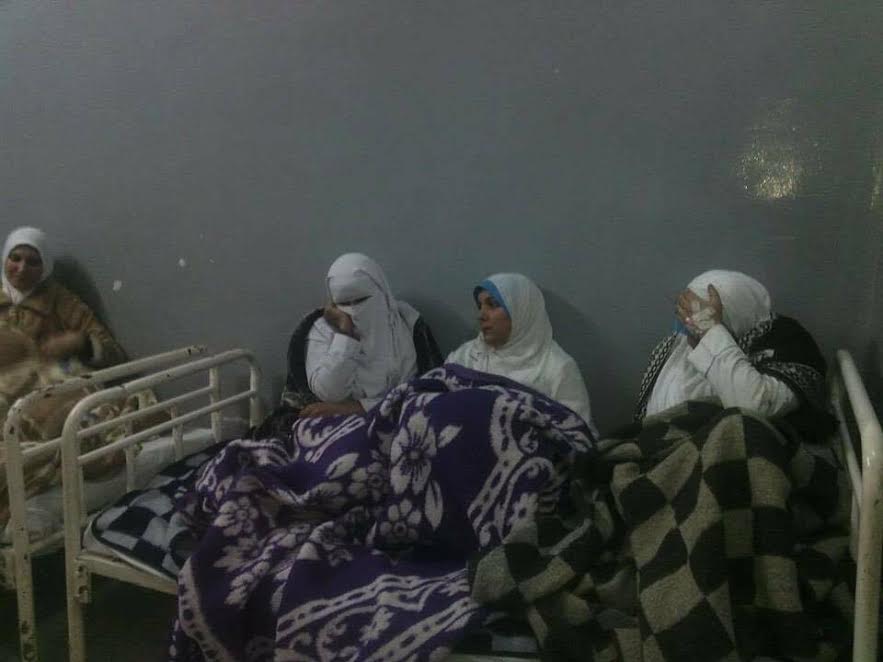  بالصور : إضراب 9 ممرضات بكفر الشيخ عن العمل لليوم الثالث