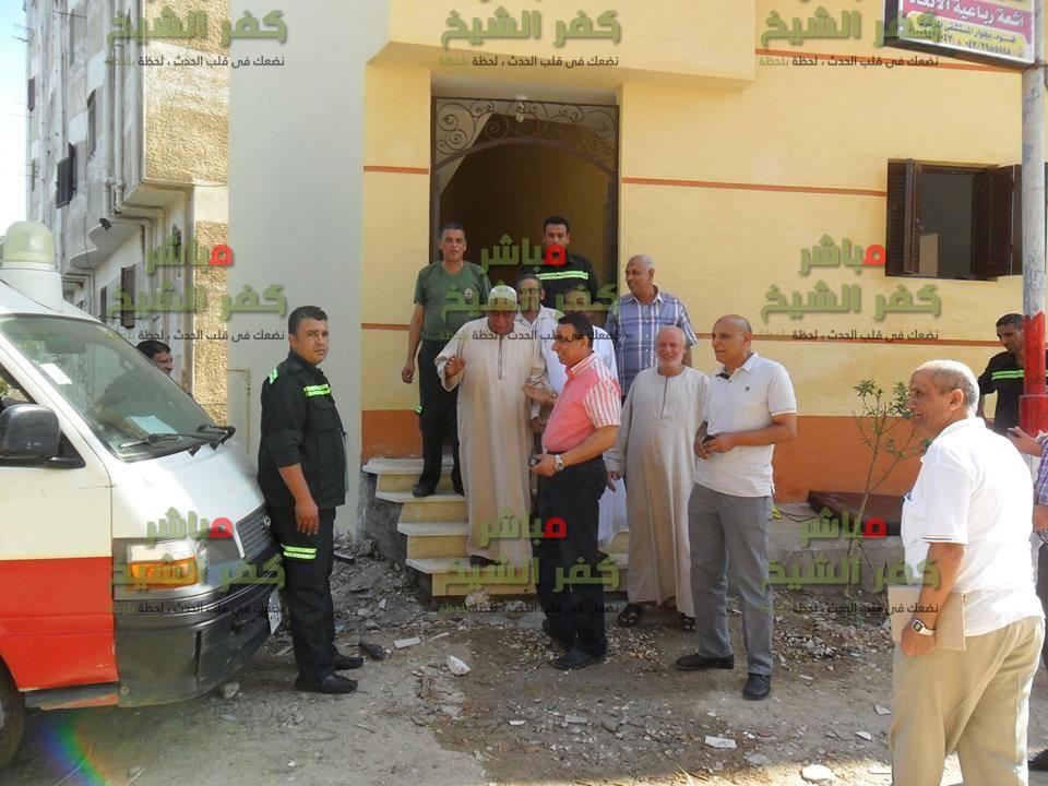 وحدة اسعاف جديدة لخدمة قرى فوه بكفر الشيخ 