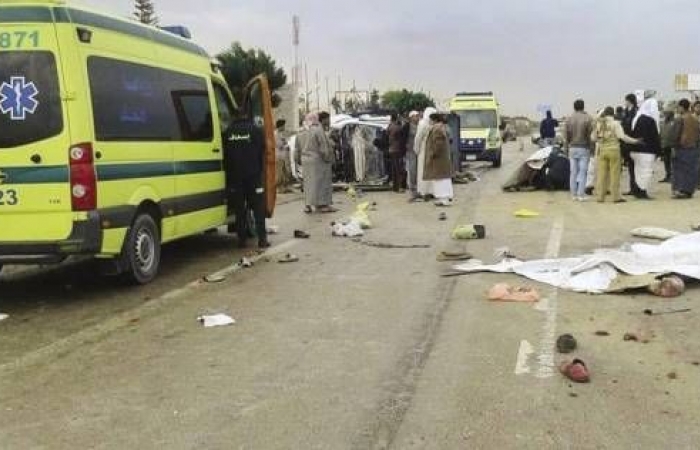  إصابة 3 أشخاص فى حادث تصادم على الطريق الدولي  بكفر الشيخ