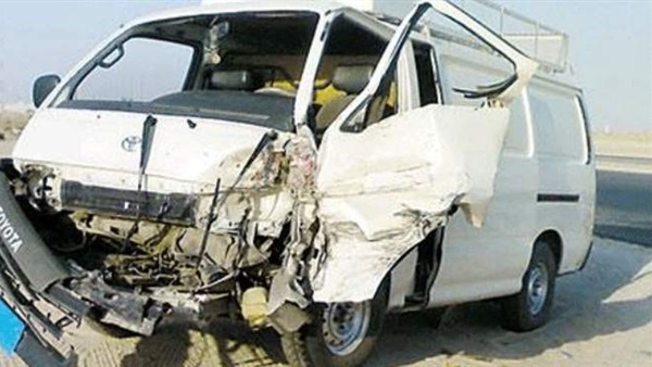  مصرع وإصابة 4 في حادث انقلاب سيارة بكفر الشيخ