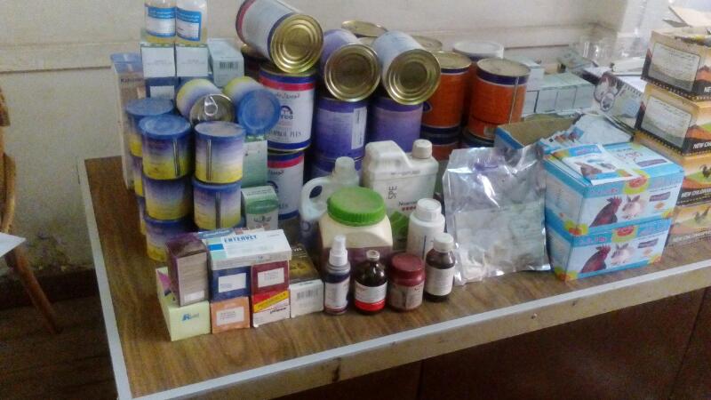  ضبط مكاتب غير مرخصة لبيع وتداول الأدوية البيطرية بكفر الشيخ