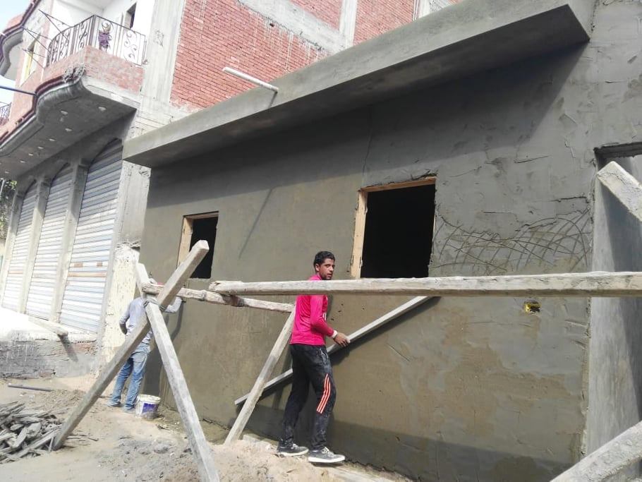  بالصور:  الشركة المصرية للرمال تجهز 20 منزلا  للآسر الأكثر إحتياجاً بقرية الشهابية
