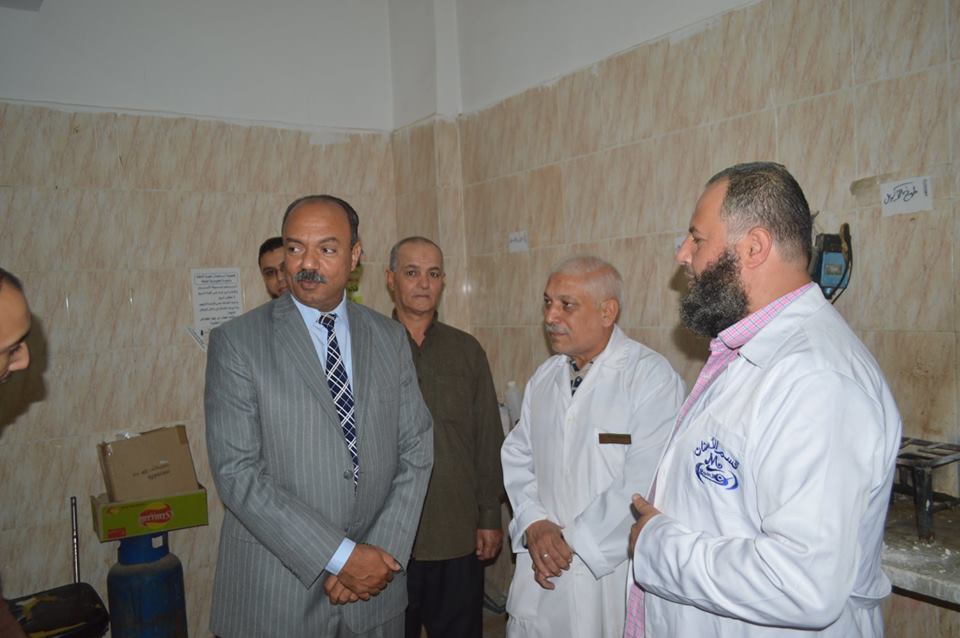 بالصور: إحالة أطباء وعاملين بمستشفى مطوبس للتحقيق