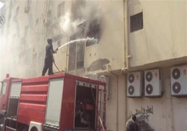   نشوب حريق بعنبر العزل داخل مستشفى  كفر الشيخ العام