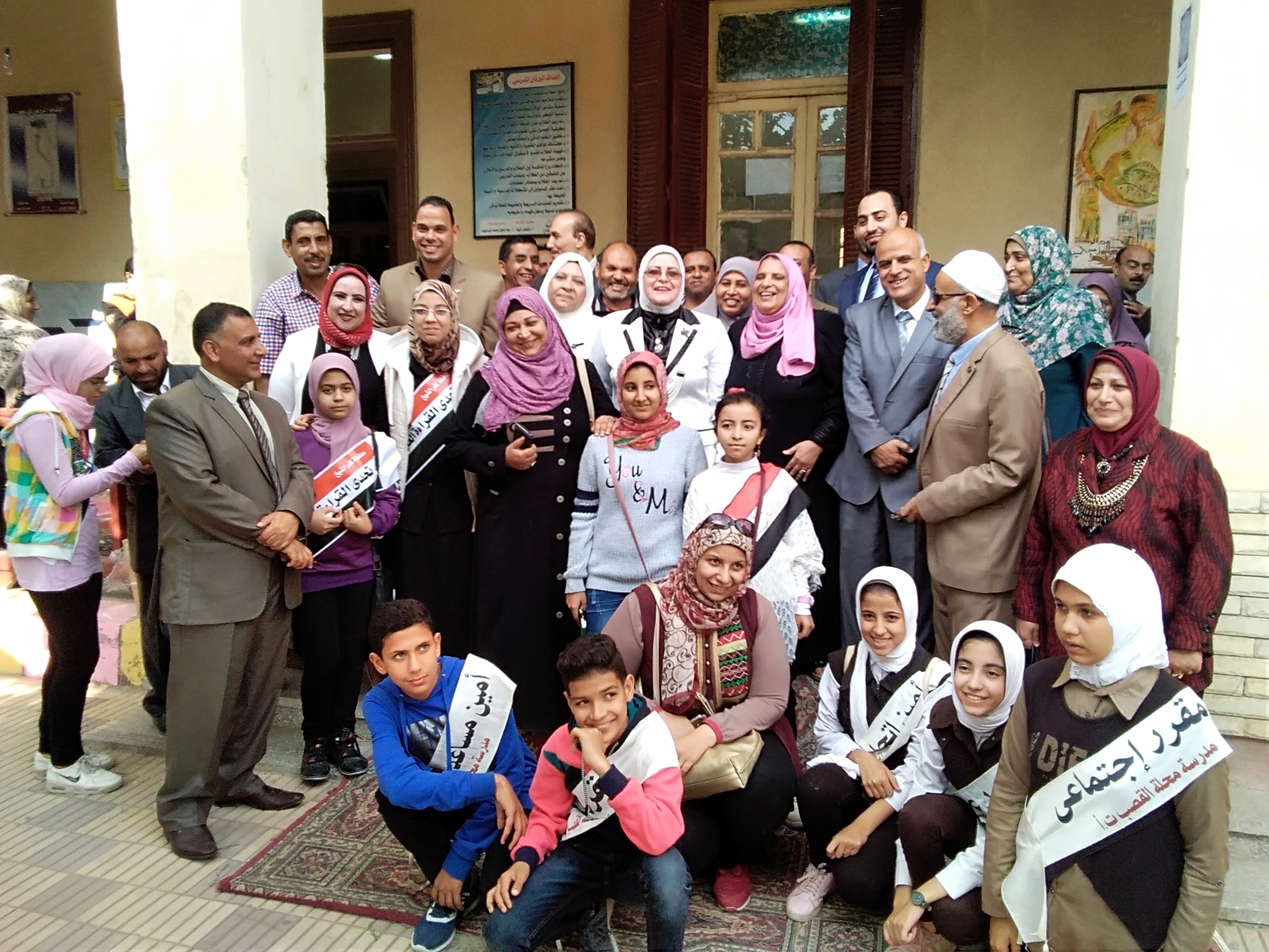  بالصور.. افتتاح أول معرض مدرسى للكتاب بمدرسة الشهيد عبدالمنعم رياض الثانوية العسكرية